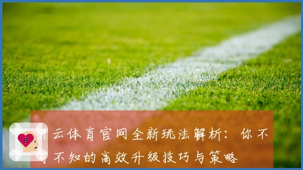 开云体育官网全新玩法解析：你不可不知的高效升级技巧与策略
